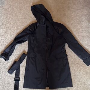 Calvin Klein Women's Black Hooded Jacket